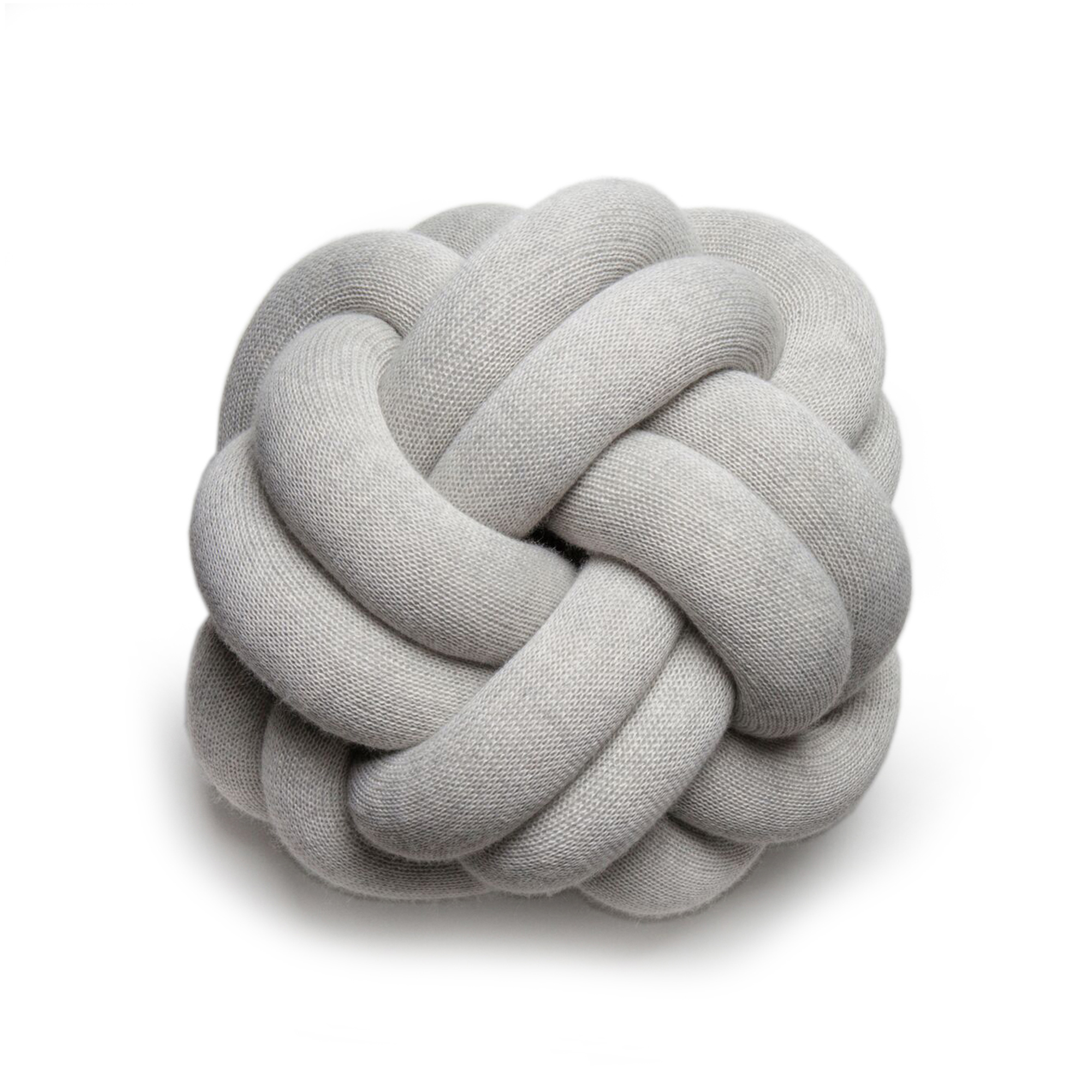 Design House Stockholm Kudde Knot ljusgrå