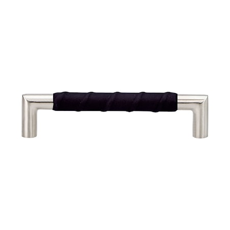 Handtag Norma 12 rf/svart läder - 14 cm