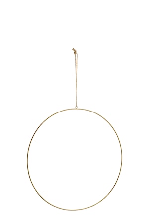 Dekorationsring Ø 39 cm Mässing