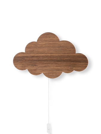 Cloud Lamp - Smoked Oak