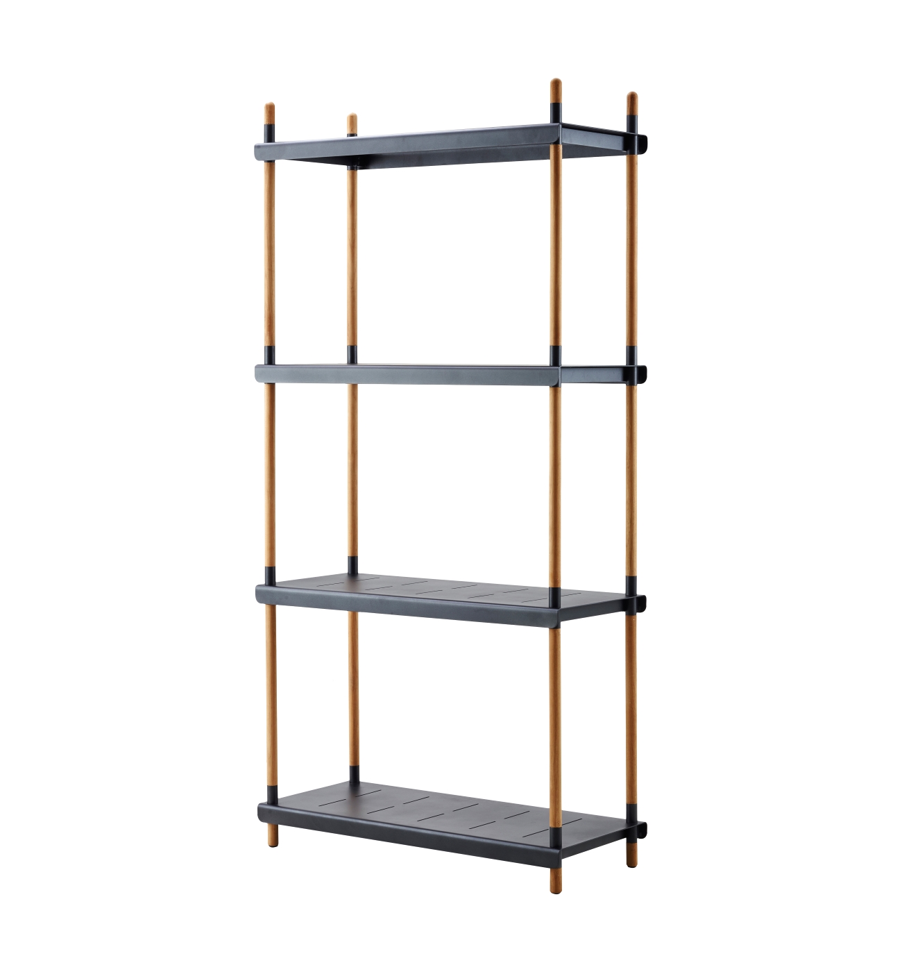 FRAME Bokhylla 205 x 100 cm grå, Cane-line