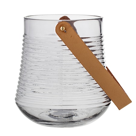 Lanterna Grå med Handtag
