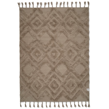 Copenhagen Bomullsmatta Beige 170x230 cm