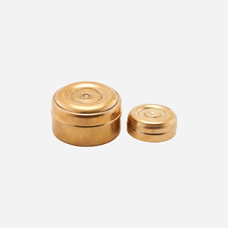 Förvaringsburk Mini Mässing 2 storlekar h: 3 cm