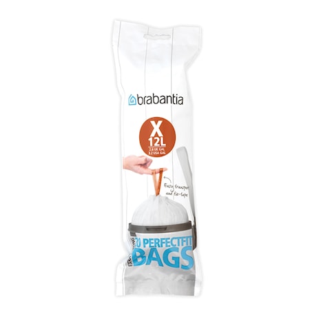 PerfectFit Avfallspåse X 12L(20 påsar per rulle)
