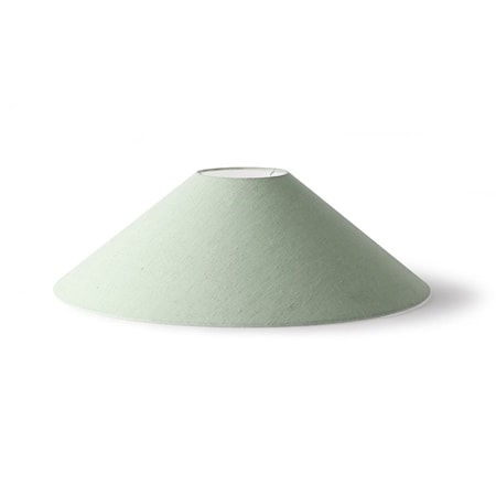triangle Lampskärm L mint Green jute