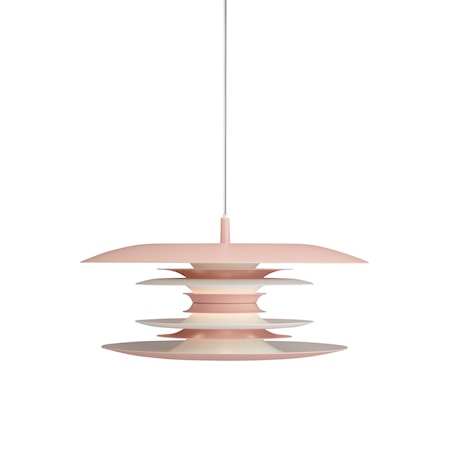 Diablo Pendel Ljusrosa LED 40 cm