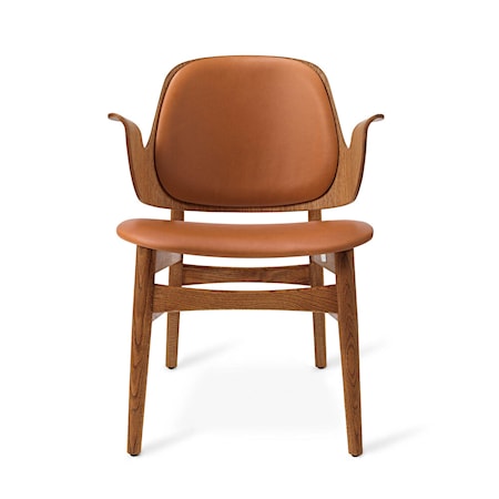 Gesture Lounge Chair BS Camel Teak