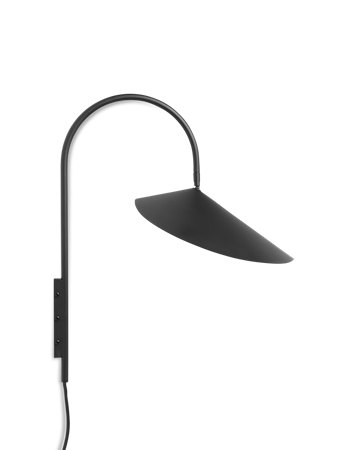Arum Vägglampa Svart
