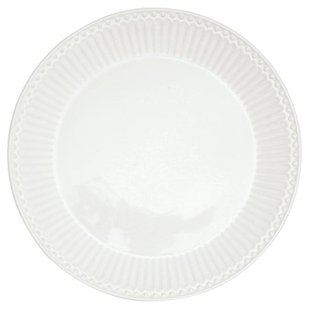Alice Tallrik Vit 23 cm