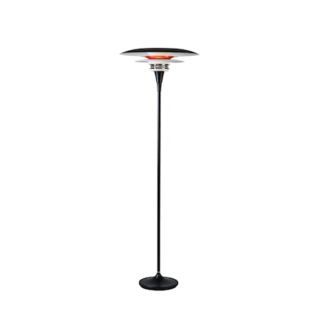 Diablo Golvlampa Mattsvart/bl röd 149 cm