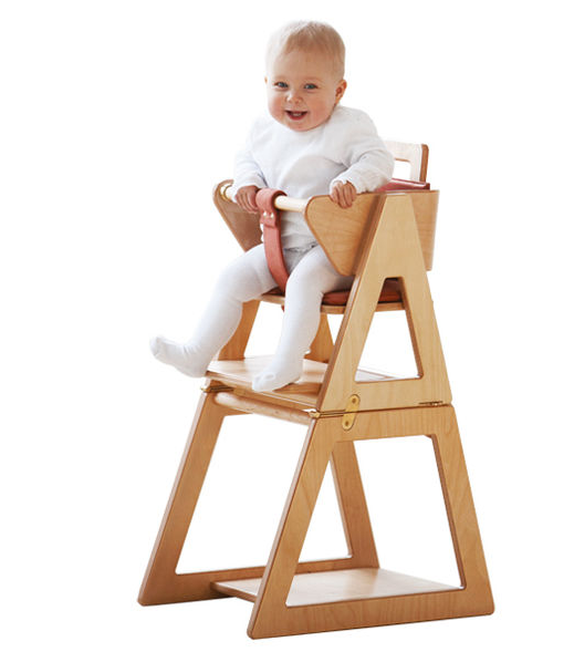 Matstol barn BØRNESTOLEN BEIGE, Hindevad Gaard