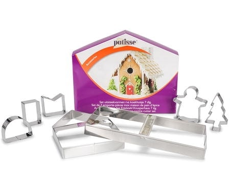 Kakmåttset Pepparkakshus 7 Delar