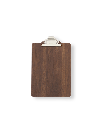Clipboard - A4 - Smoked Oak