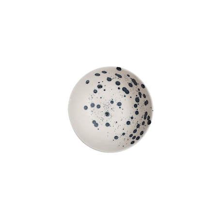 Serveringsskål Dottie Svart/Vit 13 cm