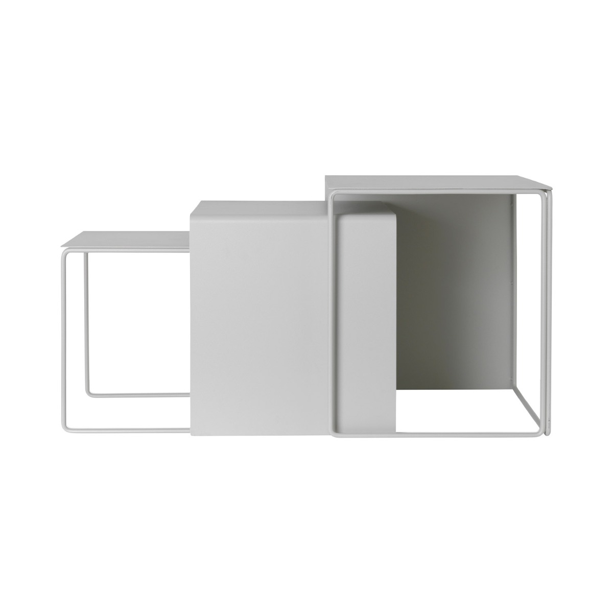 Ferm Living Satsbord Cluster ljusgrå