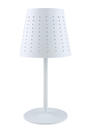 Alvar Utomhuslampa Sol/USB Vit 48cm
