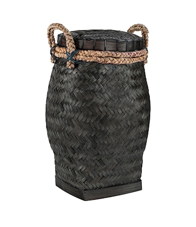 DAVAO Snake basket L black