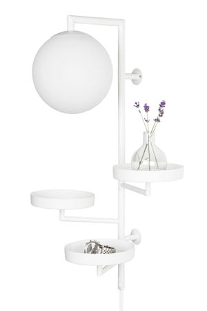 Astoria Vägglampa - Vit