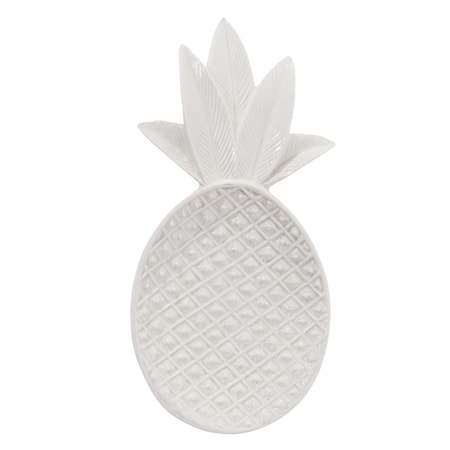 Serveringsfat Pineapple - Vit