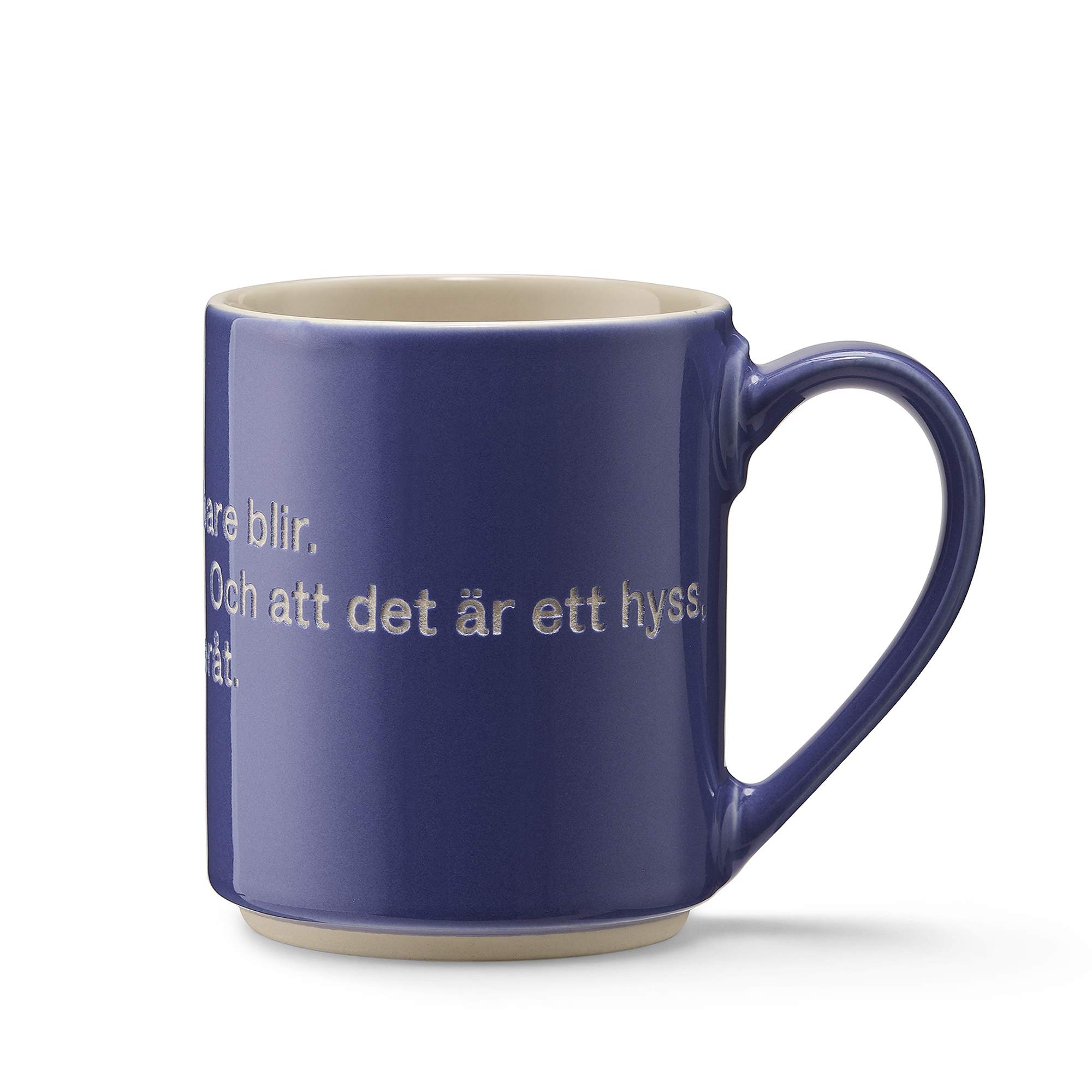 Design House Stockholm Mugg Astrid Hyss blå