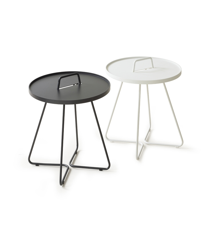 On-the-move bord h:52 cm svart, Cane-line