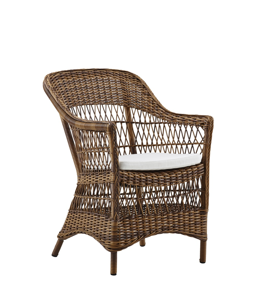 Trädgårdsstol Charlot Chestnut, Sika-design