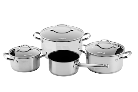 Keramiskt grytset 4 delar
