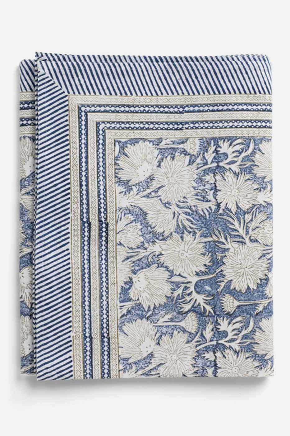 Duk Waterlily Navy blue 170x270