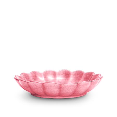 Ostronskål Mellan Rosa 24 cm