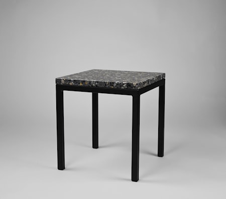 Piccolo bord 30x30x30 Svart underrede Firenze dark grey
