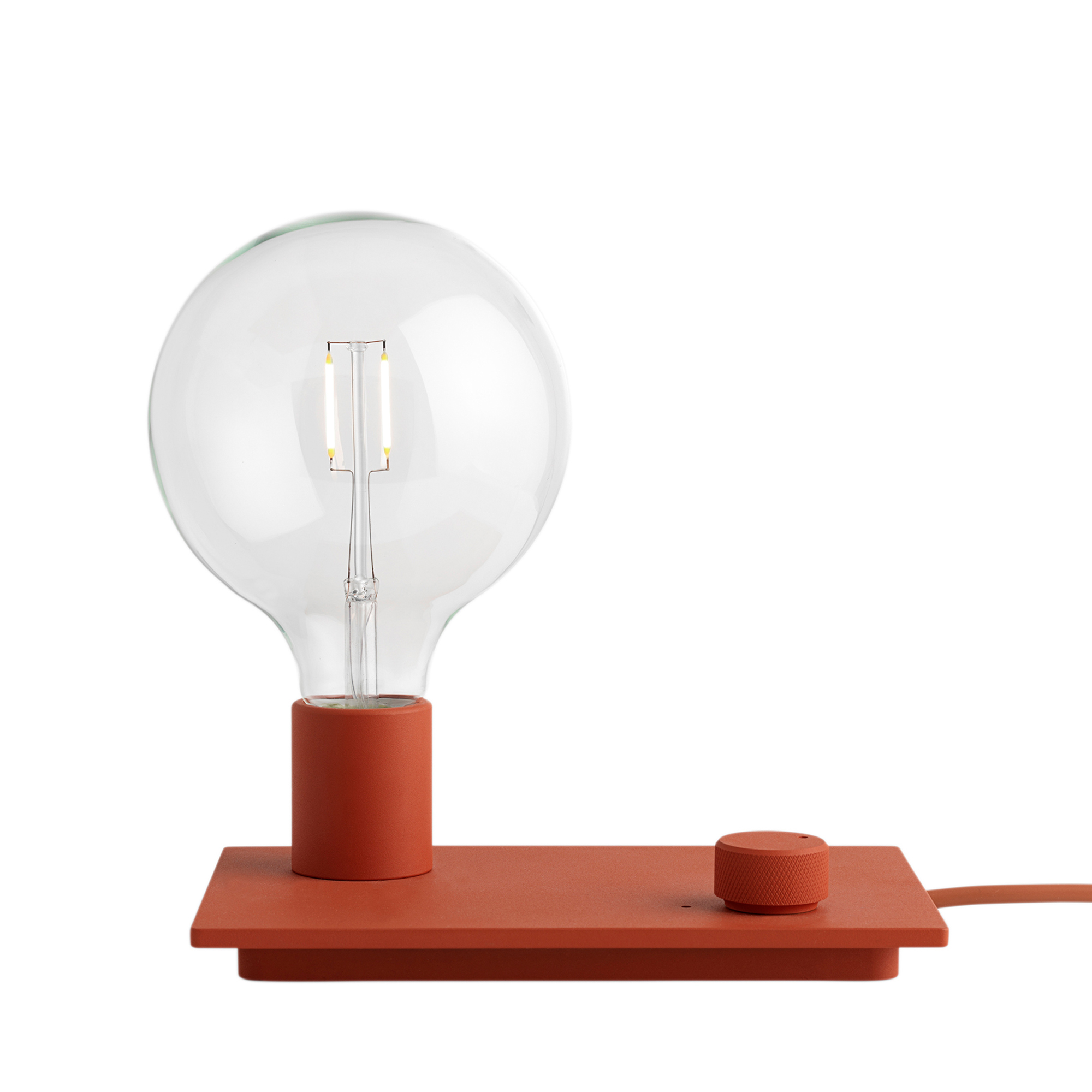 Muuto Lampa Control röd LED