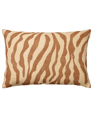 Zebra Kuddfodral 100% Linen Taupe 40x60cm