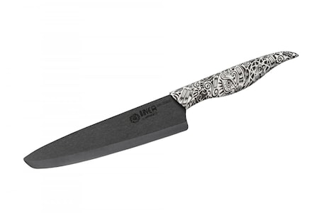 INCA Keramisk Kockkniv 18,7cm Svart