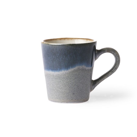 70's Espressokopp Grå och Blå 80 ml