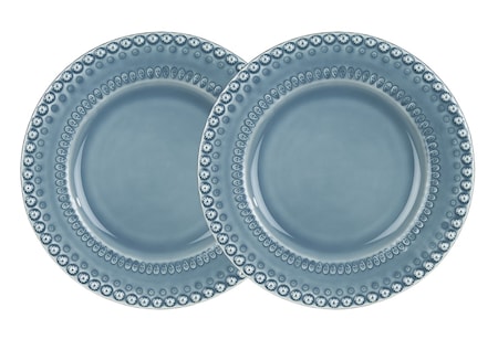 DAISY Middagstallrik Dusty blue 29 cm 2-pack