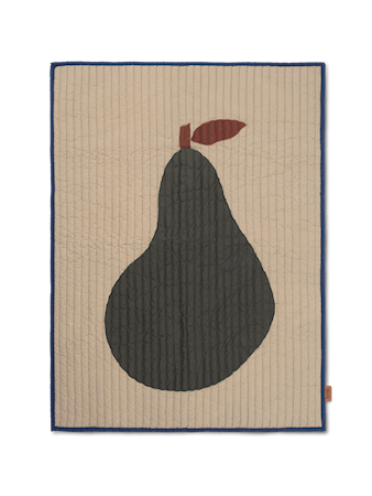 Pear Quiltad Pläd Sand