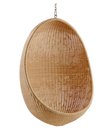 Hanging egg chair hängstol För inomhusbruk