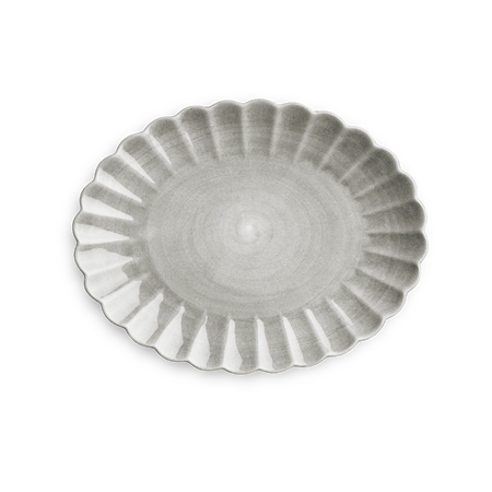 Oyster Fat Grå 35x30cm