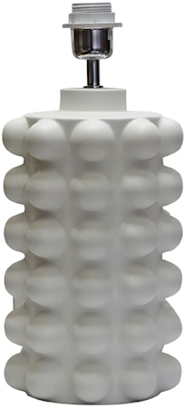 Bubbels Lampfot Vit 38 cm