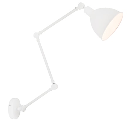 Bazar Vägglampa - Sandvit