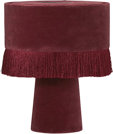 Alexis Bordlampa Vinröd 31cm