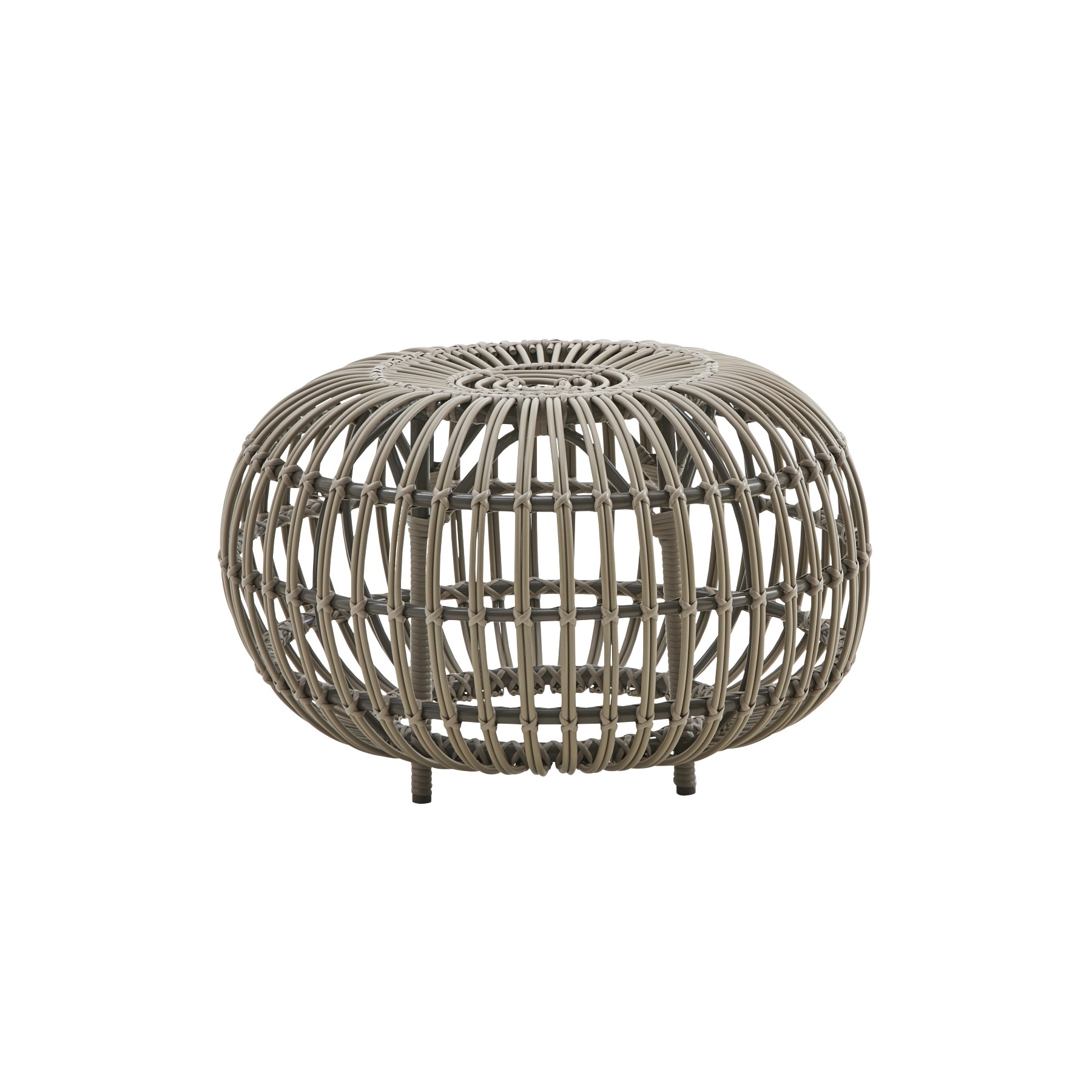 Fotpall ute Ottoman FA-55 exterior brun, Sika-Design