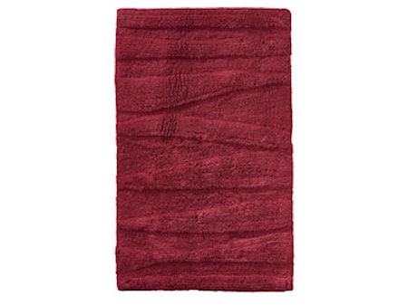 Badrumsmatta Maroon Flow 80x50