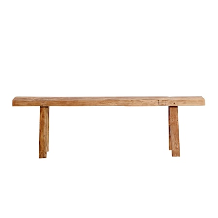 Drift Bänk Återvunnen Teak 140x42x17