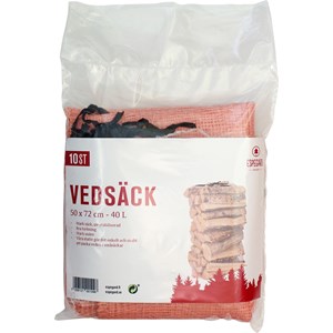 Vedsäck Espegard 40 l, 10-pack