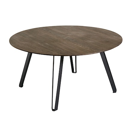 Space Matbord Smoked Ø120 cm
