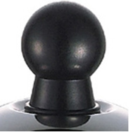 Perkolatorknopp Svart 2-pack