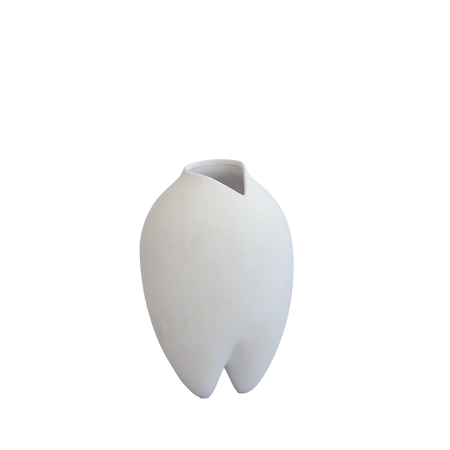 Sumo Vas Slim Bone White