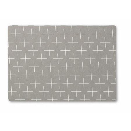 Antic Cross Bordstablett 30x45 cm Dove/ Vit